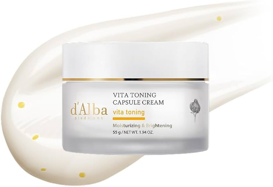 d'Alba Piedmont Vita Toning Kapselcreme, Tiefenhydrierende Gesichtsfeuchtigkeitscreme, Glas-Haut ... | Amazon (DE)