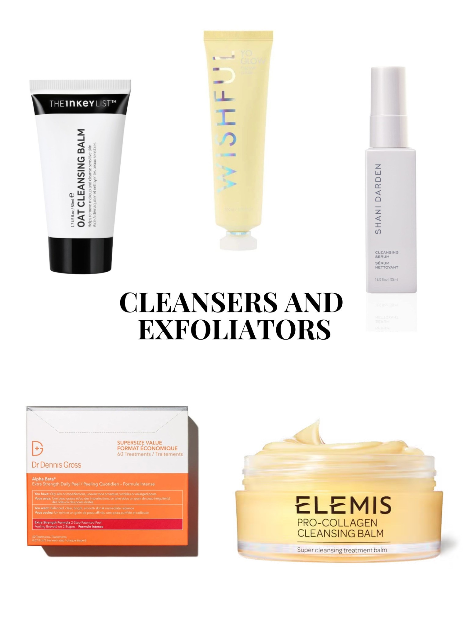My go-to cleansers and exfoliators I absolutely love! 
Some are easy on the wallet, others are a little splurge-worthy, but all totally worth it!

#LTKOver40 #LTKBeauty