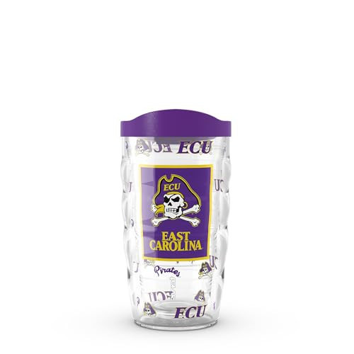 Tervis East Carolina Pirates - Overtime Made in USA Double Walled Insulated Tumbler Travel Cup Keeps Drinks Cold & Hot, 10oz, Classic | Amazon (US)