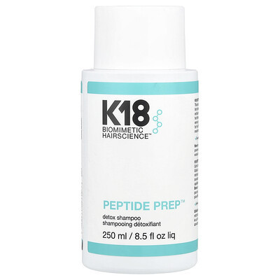 K18, Peptide Prep™, Detox Shampoo, 8.5 fl oz (250 ml) | iHerb