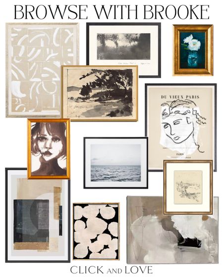 Browse with me all the best neutral art. Loving the dark accents in these pieces 🖤

Ballard, McGee and co, target, Etsy, Kirkland, Amazon, moody art, budget friendly art, modern art, transitional art, abstract art, framed art, traditional art, landscape art, wall decor, canvas art, bedroom, living room, dining room, entryway, hallway

#LTKunder100 #LTKhome #LTKstyletip