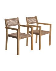 Set Of 2 Outdoor Dining Chairs | Marshalls