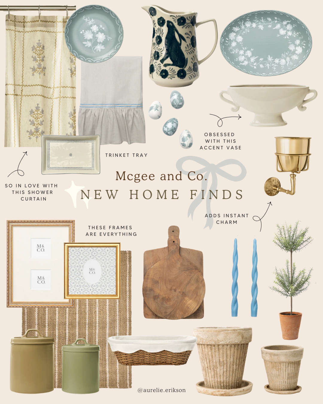 McGee & Co has their new spring and Easter collection out! So sweet and whimsy-filled with pattern-play and vintage-inspired accents! 

 #LTKHome