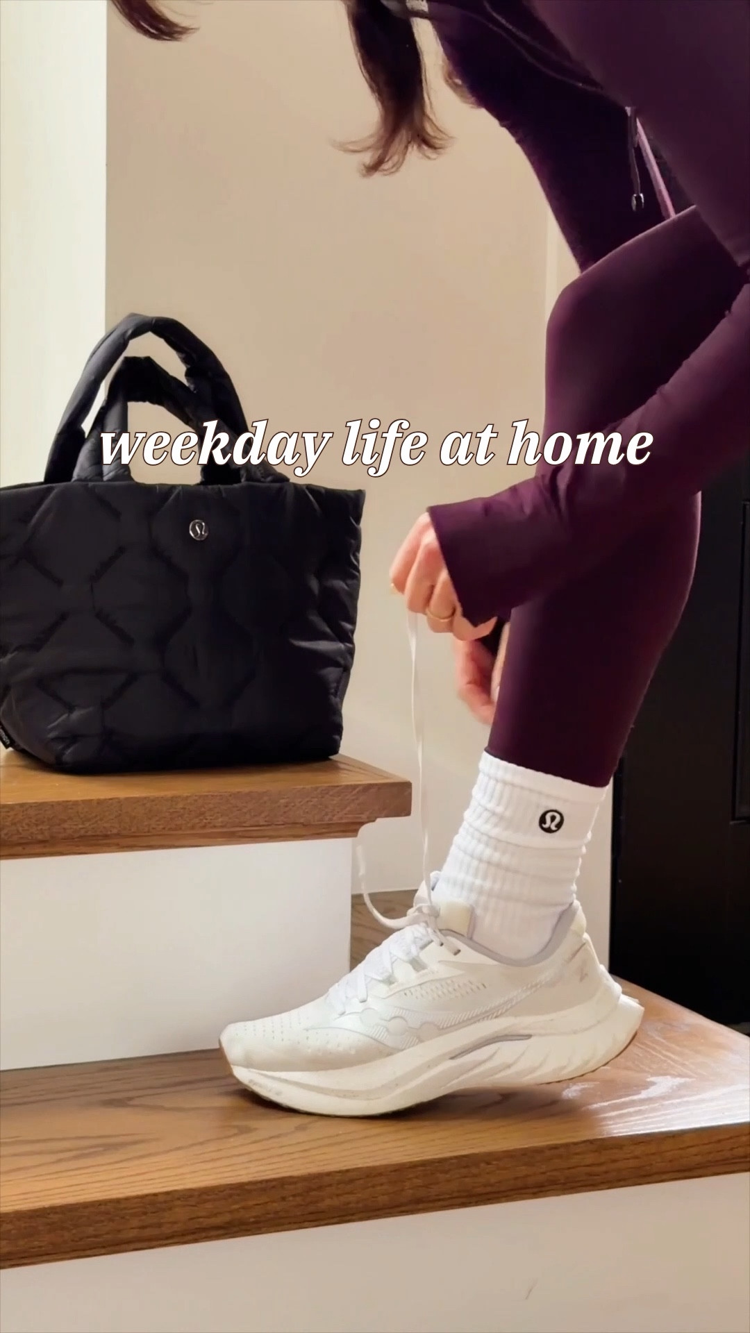 How I balance life & beauty on Mondays at home 👟👩🏻‍🍳🚿👩🏻‍💻✨ linked everything below! (use code “NAHRINLED” for the hair growth helmet) xx 

Daily smoothie recipe ⤵️
Almond milk, 
frozen banana (half), 
1 scoop organic protein powder (vanilla), 
1 scoop collagen peptides,
1 packet organic supergreens  
Smeg personal blender is what I use! Linked below 👌💫 

#LTKselfcare #LTKBeauty #LTKdayinmylife