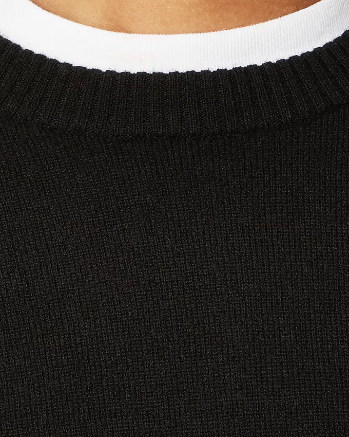 Perfect cashmere crewneck sweater | J. Crew US