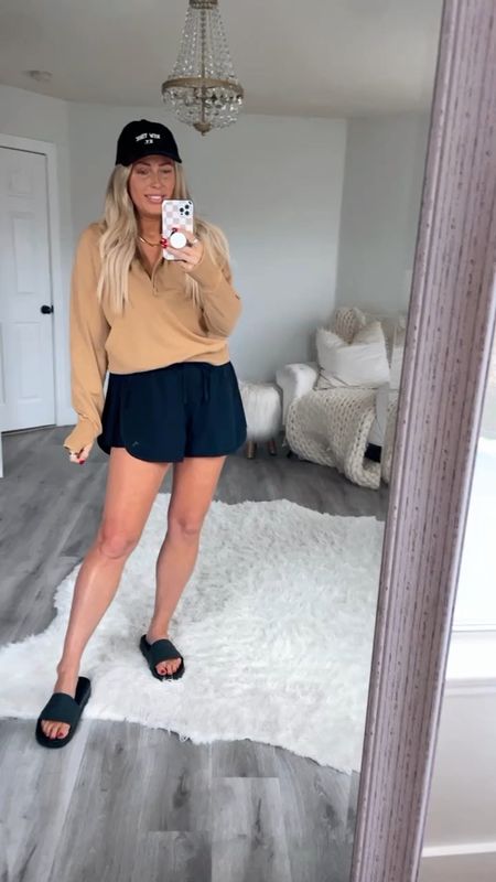 Lululemon looks for less shorts fits tts, wear medium. 

Spring fashion. Athleisure outfit. Resort wear outfit. Workout outfit. Pleated shorts. Target style. Target fashion. 



#LTKmidsize #LTKSpringSale #LTKVideo