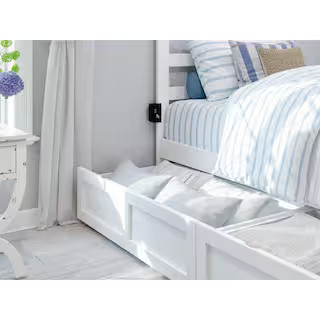 AFI White Twin/Full Bed Drawer (Set of 2) AG8006332 - The Home Depot | The Home Depot