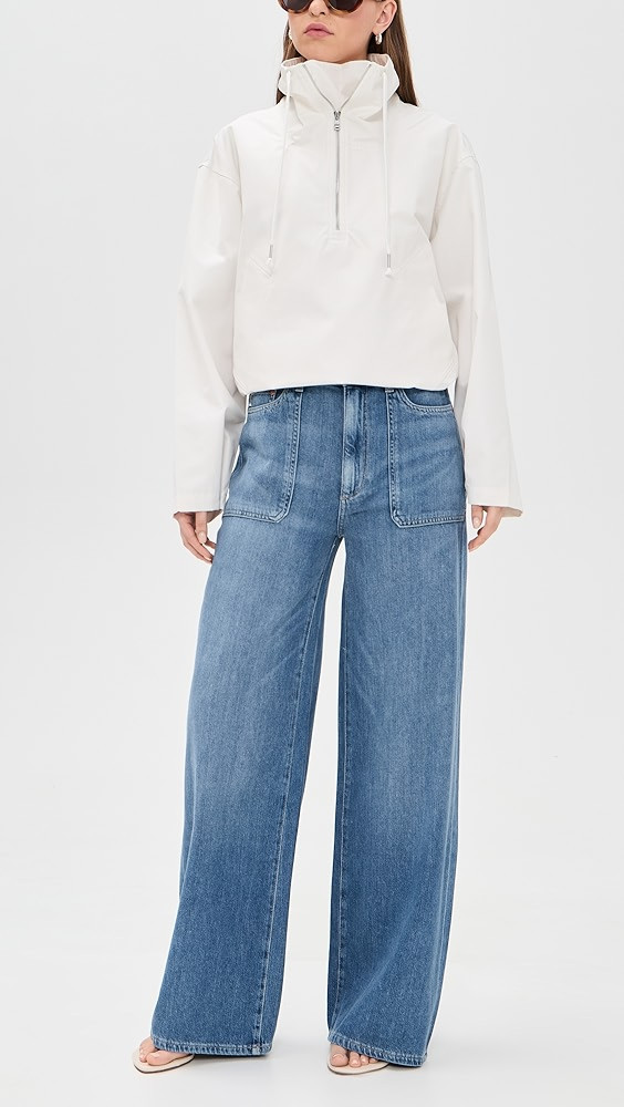 DL Aura Hepburn High Rise Wide Leg Jeans | Shopbop