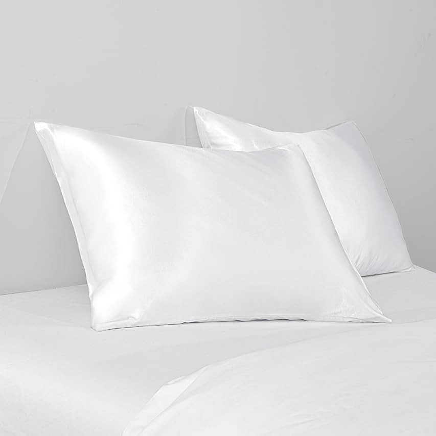 Blissy Silk Pillowcase - 100% Pure Mulberry Silk - 22 Momme 6A High-Grade Fibers - Satin Pillowcase  | Amazon (US)