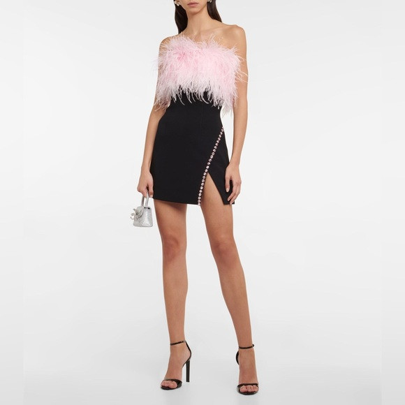 Feather minidress. | Poshmark