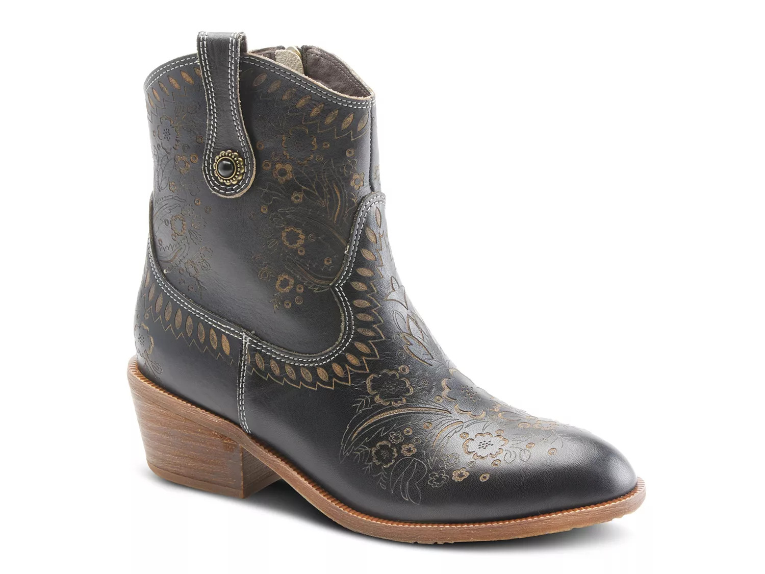 L'Artiste Galop Cowboy Bootie | Women's | Black | Size EU 36 / US 5.5-6 | Boots | DSW