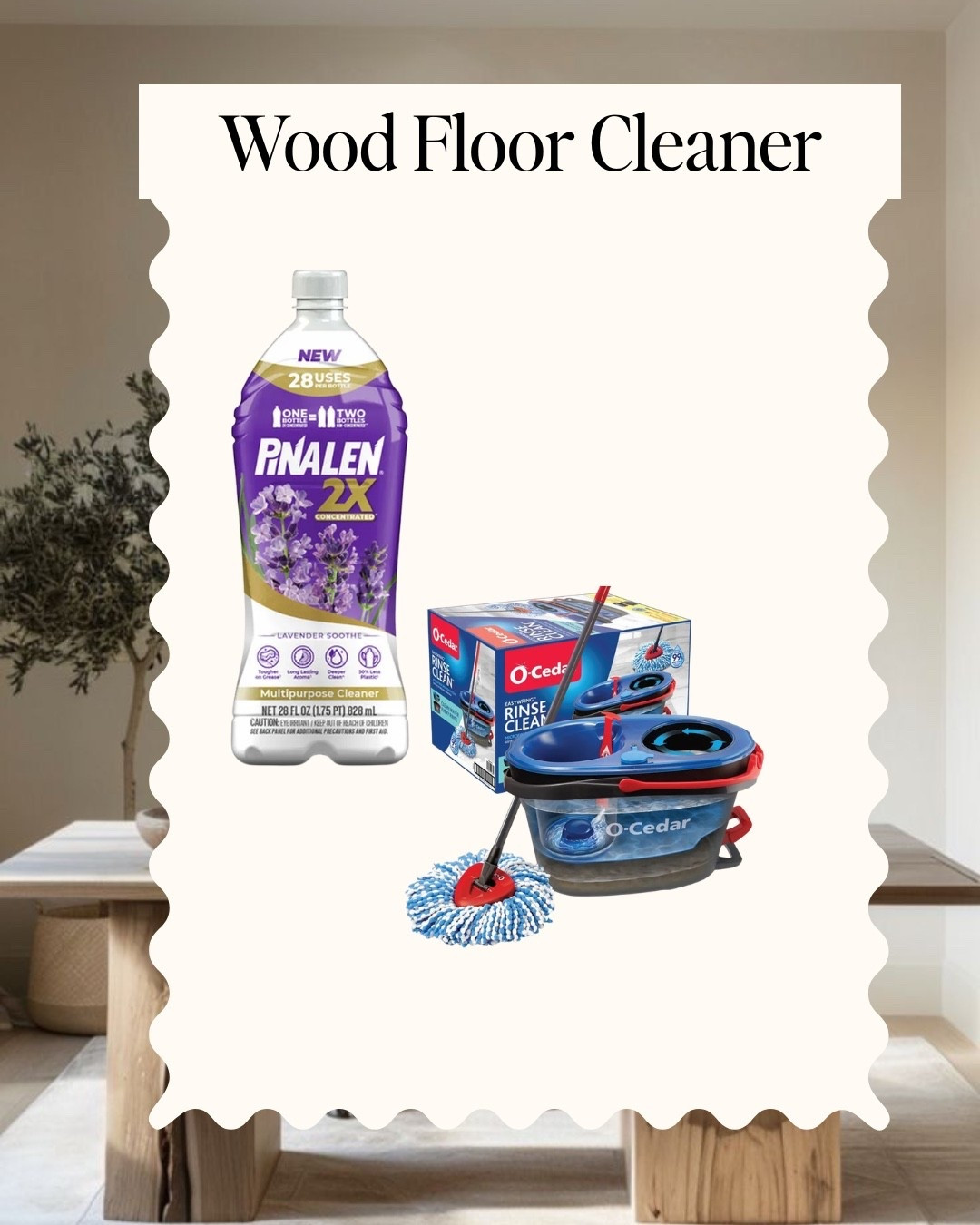 My fav wood floor cleaners✨