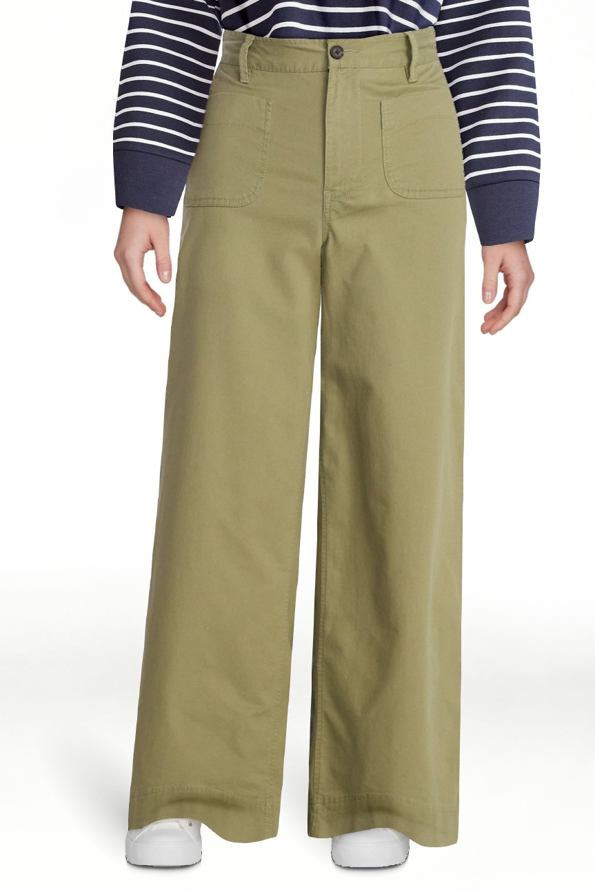 Free Assembly Women's and Women's Plus Patch Pocket Wide Leg Pants, 30”, 32” and 34” Inseam... | Walmart (US)