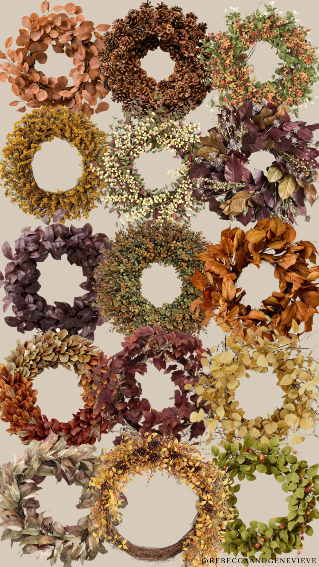 Fall wreaths for ll budgets

#LTKFindsUnder100 #LTKHome #LTKSeasonal