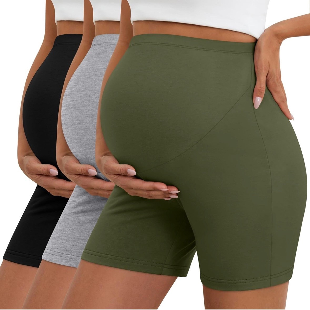 A pregnancy must have: these bike shorts! They’re comfy to sleep in or you can wear them under skirts and dresses- which l am mostly wearing!

#LTKBump #LTKmomlife #LTKdayinmylife