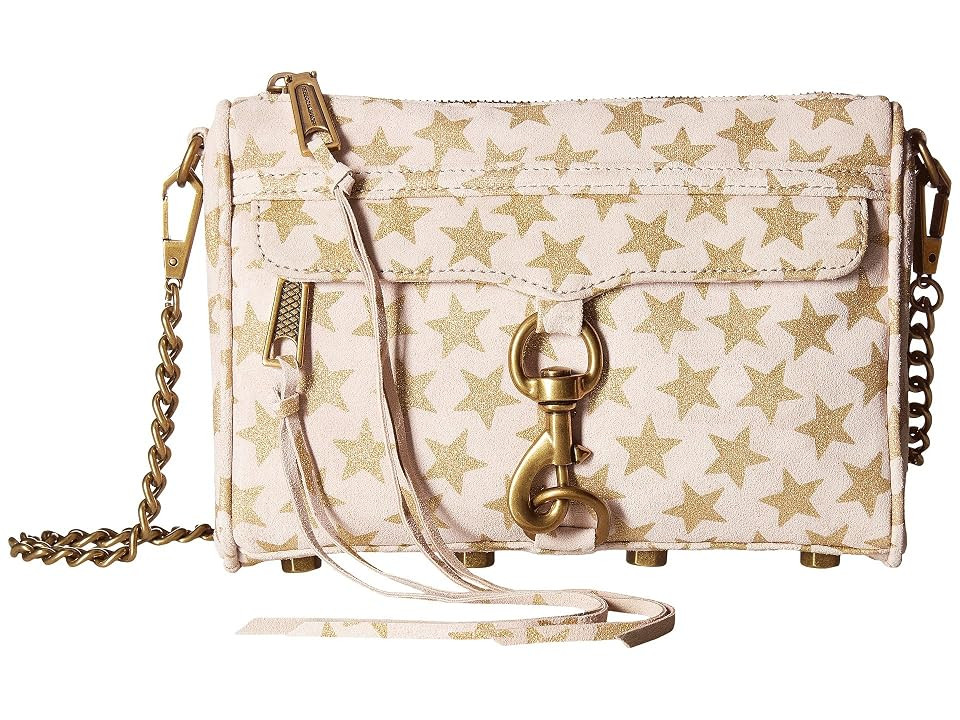 Rebecca Minkoff Mini Mac (Nude) Cross Body Handbags | Zappos