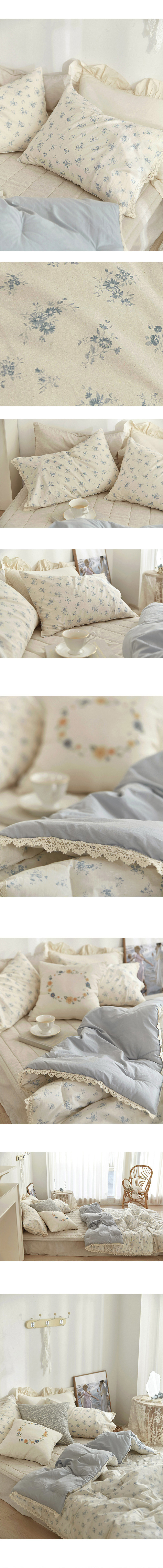 Cottage Blue Flower Comforter | W Concept (US)