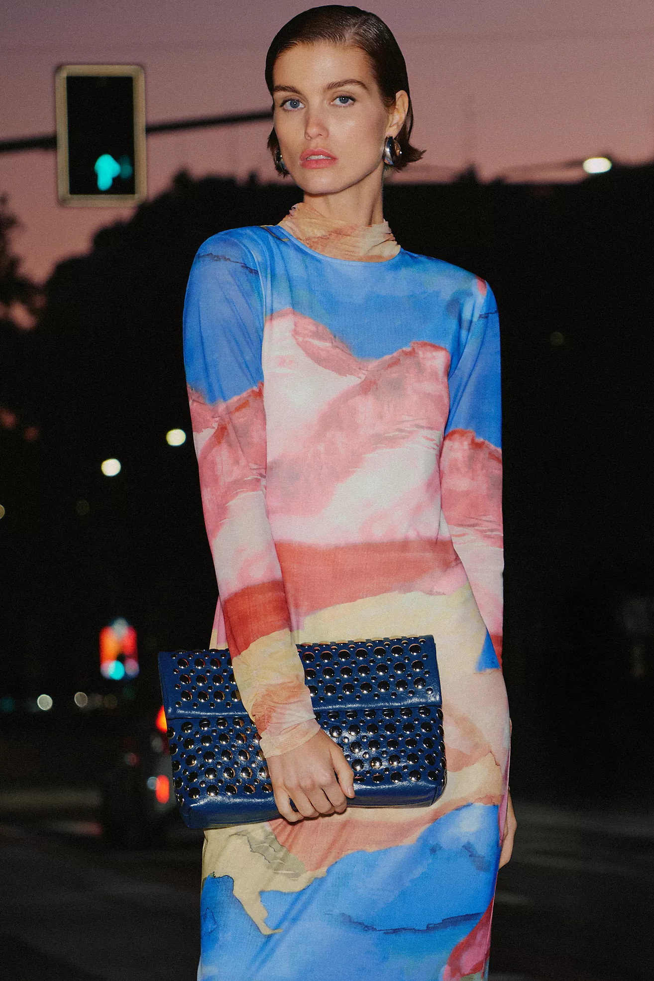 Studded Foldover Clutch | Anthropologie (US)