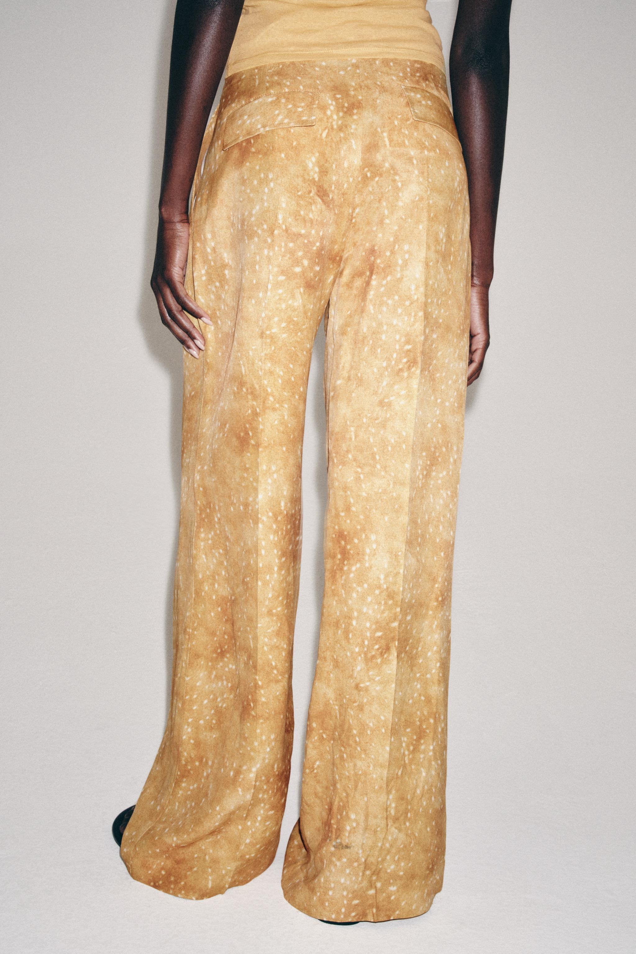 ZW COLLECTION PRINTED PANTS | Zara US