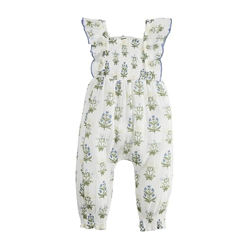 Mud Pie Children's Bluebell Printed Longall; 6-9M | Amazon (US)