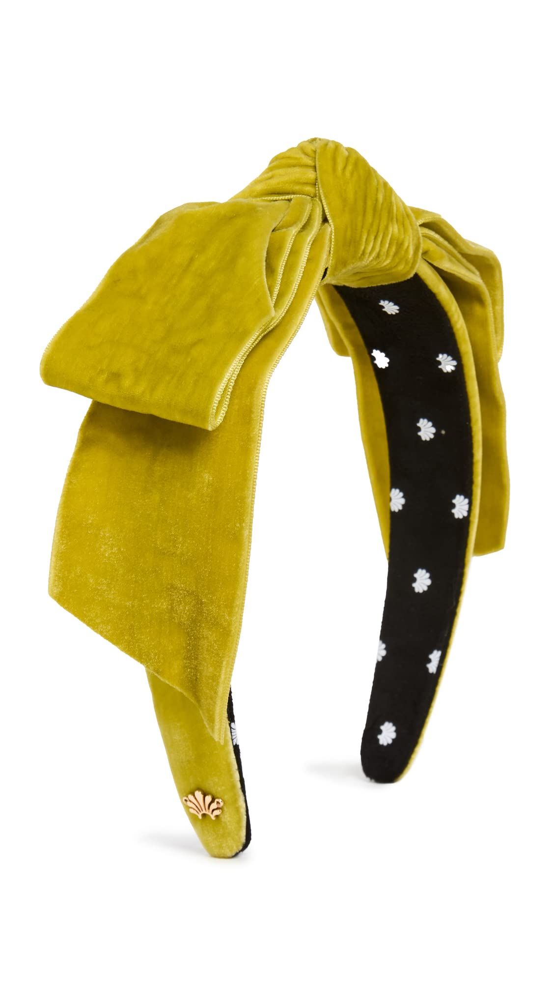 Lele Sadoughi Women's Shirley Wide Ribbon Headband, Lime Zest, Yellow, Green, One Size | Amazon (US)