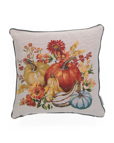 20x20 Anita Pumpkins Tapestry Pillow | TJ Maxx