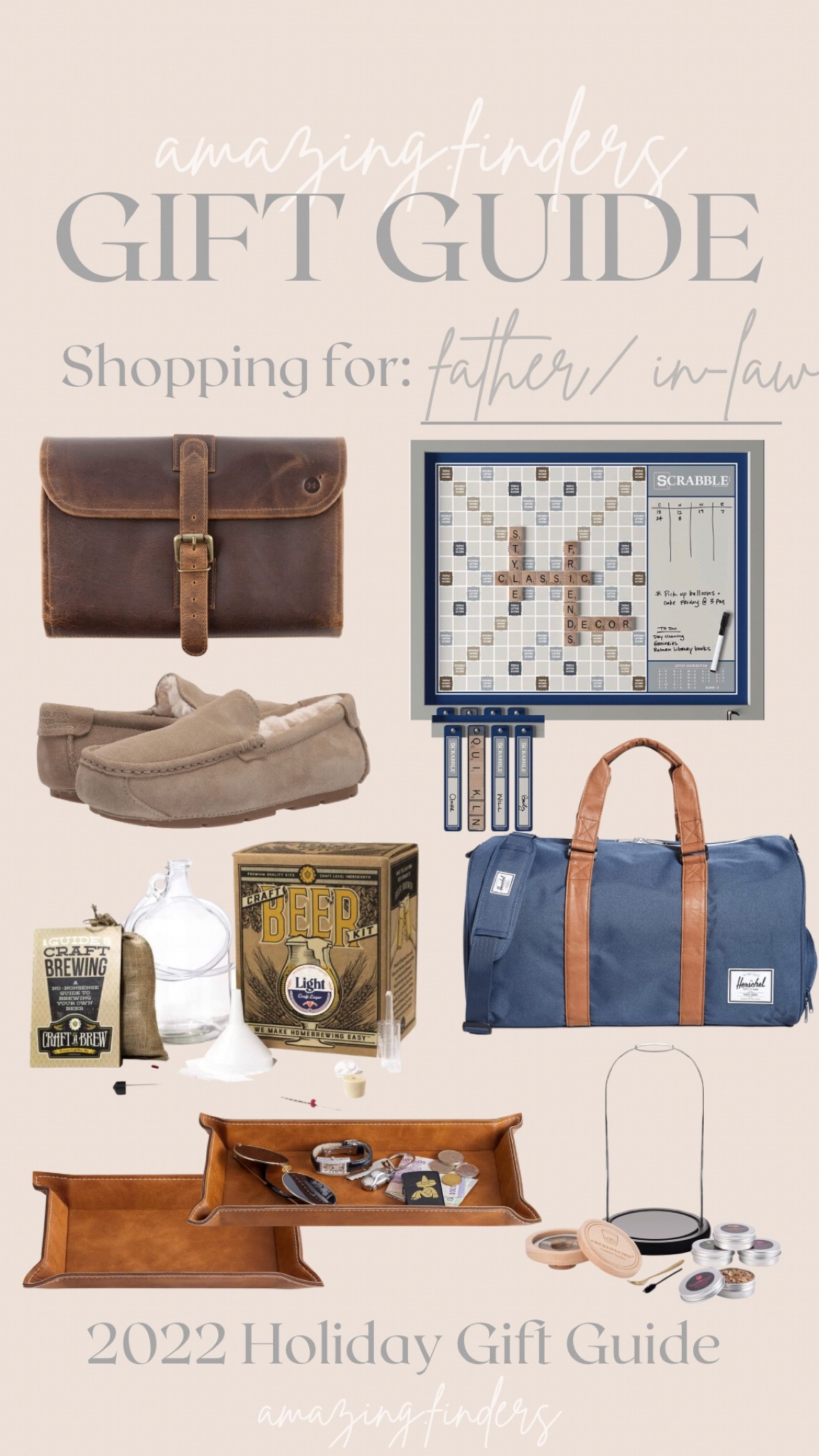 Amazon gift guide. Amazon gifts. In-law gift guide.  Father in-law gift guide. Amazon mens gifts.  Mens gift guide. Amazon holiday gifts.  Christmas gifts. Christmas gift guide. Amazon fathers gifts. Amazon beer making kit. Amazon travel kits. Amazon game sets

#LTKHoliday #LTKstyletip #LTKSeasonal