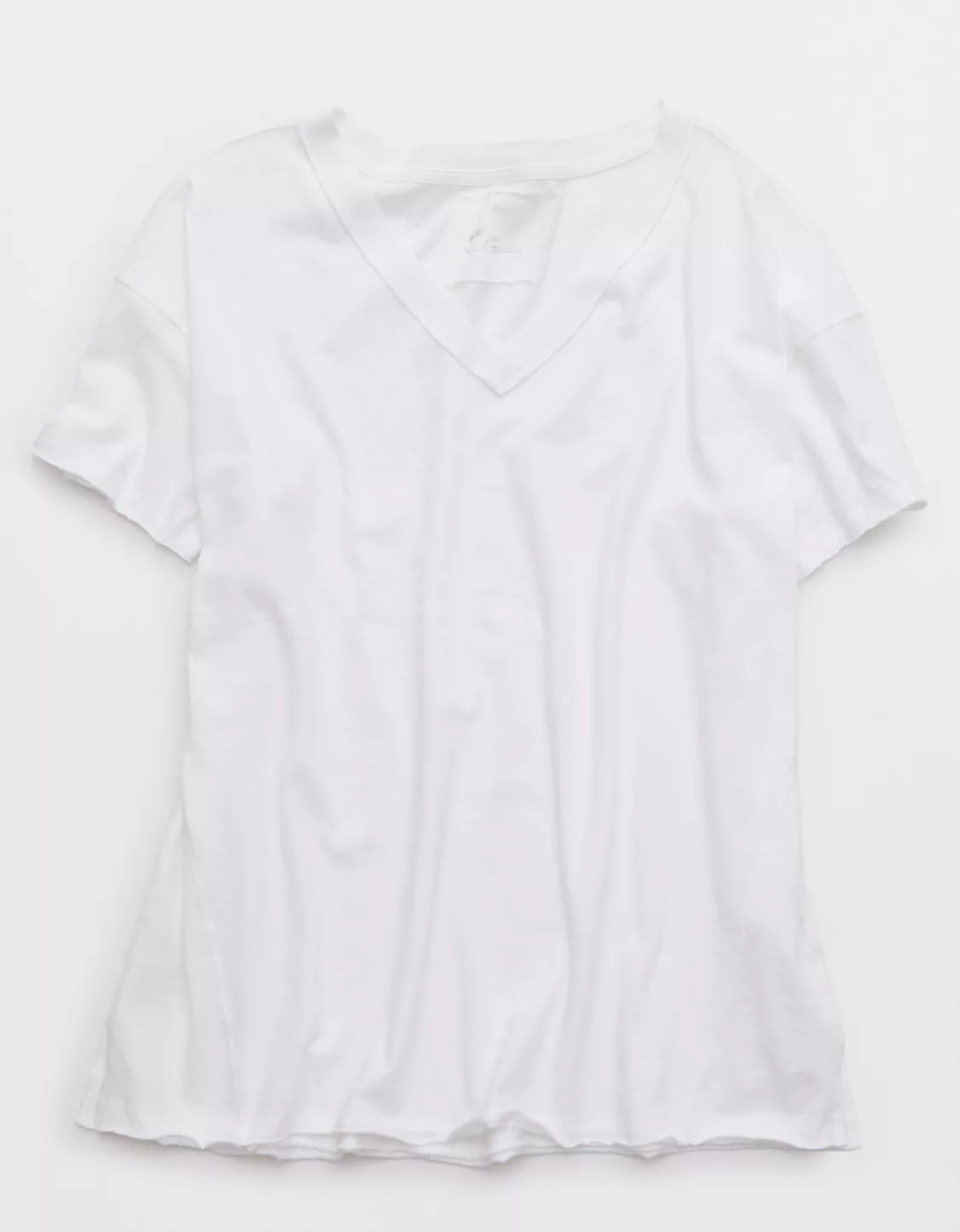 Aerie Oversized V-Neck Boyfriend T-Shirt | American Eagle Outfitters (US & CA)
