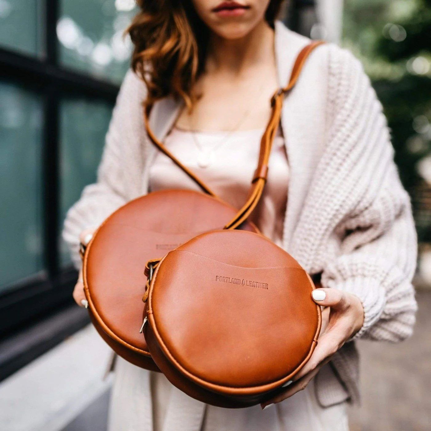 'Almost Perfect' Circle Crossbody | Portland Leather Goods | Portland Leather Goods (US)