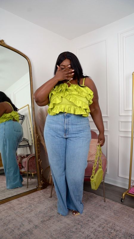 Shop Eloquii’s sale up to 50% off with code EQLONGWKND! This green ruffle top is only $29✨

plus size fashion, travel outfit, vacation outfit inspo, ruffle crop top, plus size top, sale alert

#LTKPlusSize #LTKFindsUnder50 #LTKSaleAlert
