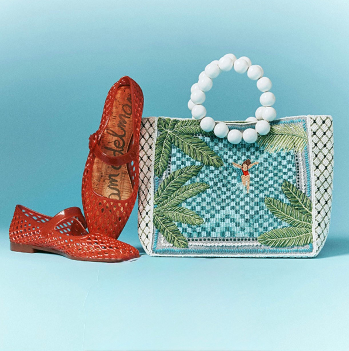 The color combo and jellies have me screaming. Anthropologie always does it right. 

Resortwear | Vacation accessories | Sam Edelman jellies | Jelly sandals | Summer bag | Summer purse | Summer tote

#LTKSummerEdit #LTKItBag #LTKShoeCrush