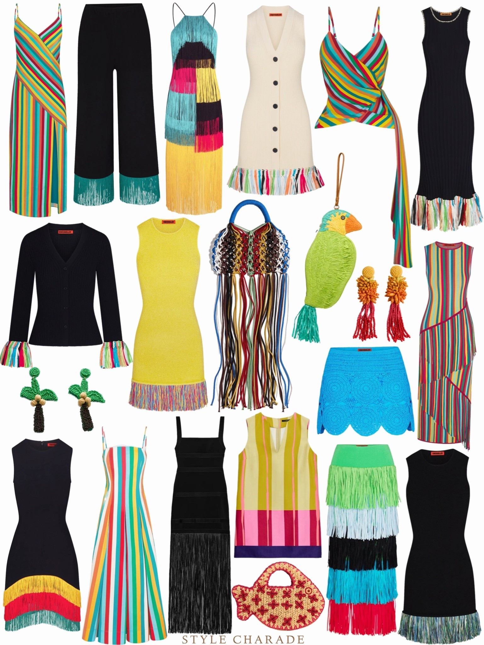 Colorful summer dresses, vacation outfits, summer outfits, novelty handbags, and statement jewelry, and more.

#LTKSeasonal #LTKootd #LTKgrwm