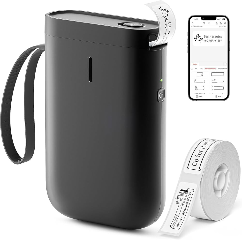 NIIMBOT Label Maker Machine D11 Label Printer Tape Included Portable Wireless Connection Multiple... | Amazon (US)