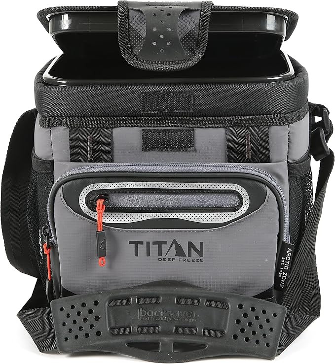 Titan Deep Freeze Cooler Zipperless Hardbody Cooler - Deep Freeze Insulation, HardBody Liner, and... | Amazon (US)