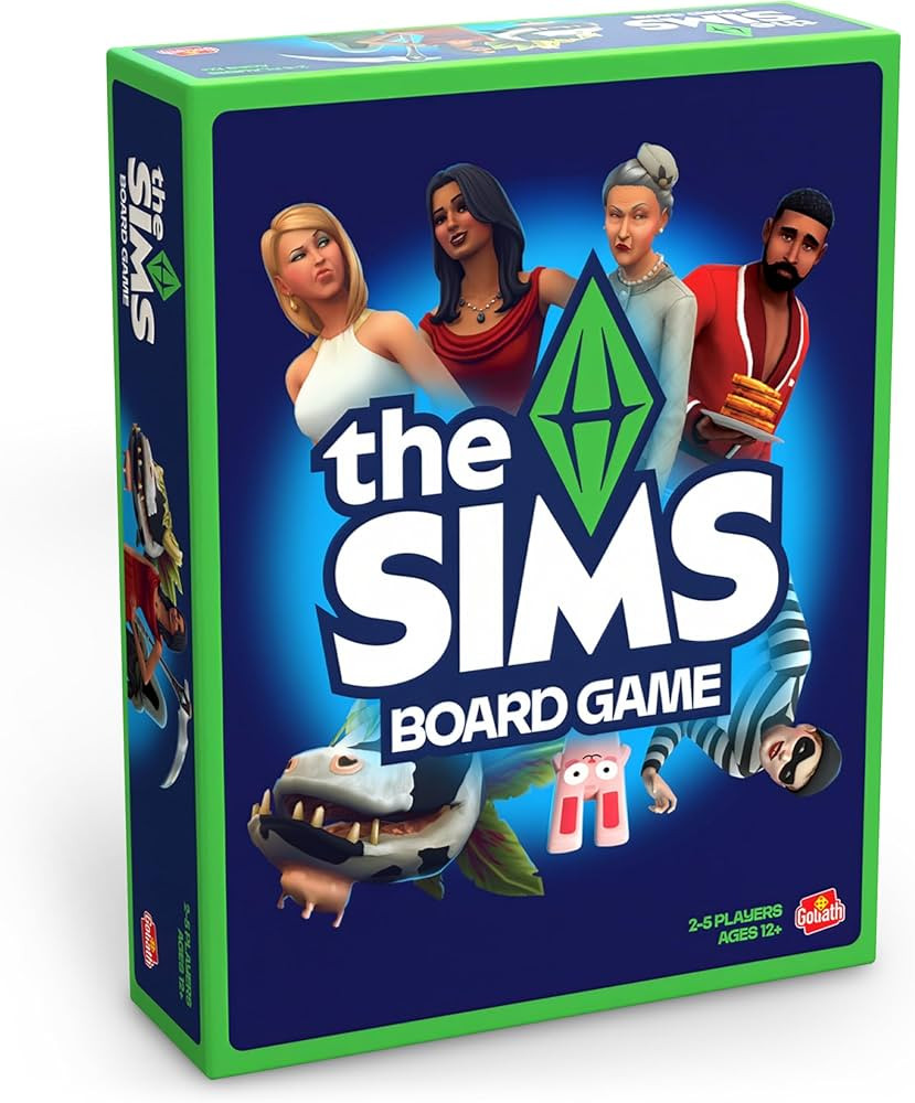 Goliath The Sims Board Game | Family Strategy Game | Craft Your Story, Collect Matching SIMbols |... | Amazon (US)