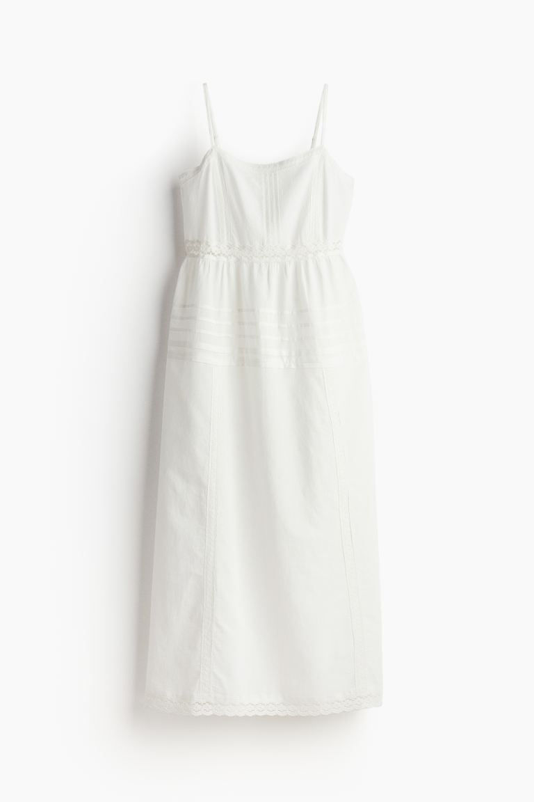 Lace-inset Cotton Dress | H&M (US + CA)