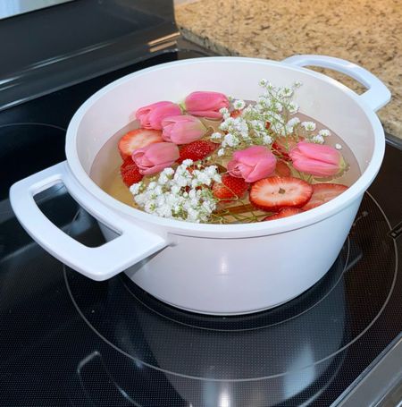 Simmer pot. Spring simmer pot. Strawberry shortcake simmer pot. Cooking pot. Kitchen cookware. Kitchen pot. Pots and pans.

#LTKSeasonal #LTKhome