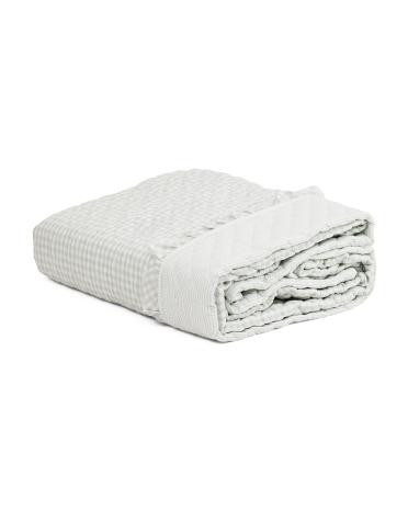 Reversible Gingham Quilt Set | TJ Maxx