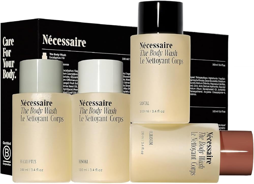 Nécessaire The Body Wash Discovery Collection. Skincare Gift Set For Women + Men. Radiance Clean... | Amazon (US)