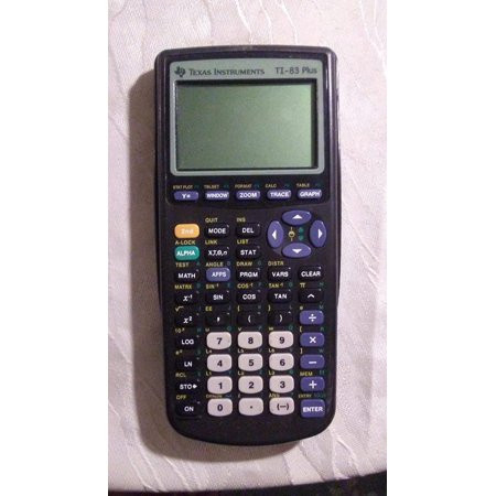 Texas Instruments TI-83 Plus Programmable Graphing Calculator (Packaging and Colors May Vary) | Walmart (US)