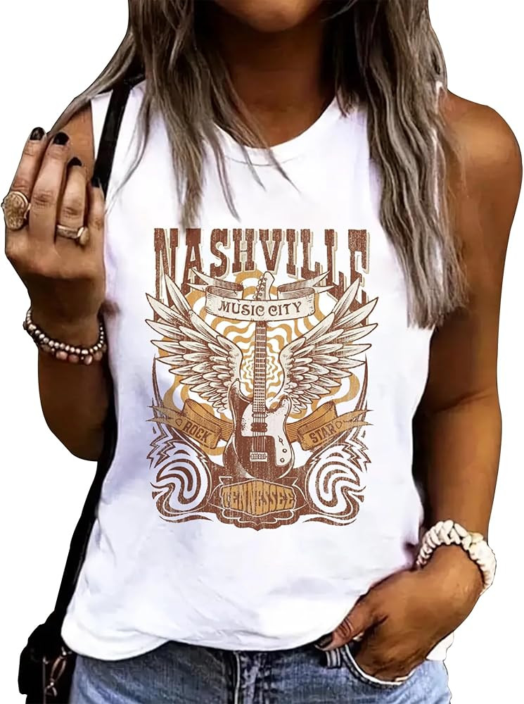 On Cruise Time Coconut Tree Tank Tops for Women Summer Vacation Sleeveless Shirts Casual Beach Pr... | Amazon (US)