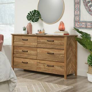 Cannery Bridge 6-Drawer Sindoori Mango Dresser | The Home Depot