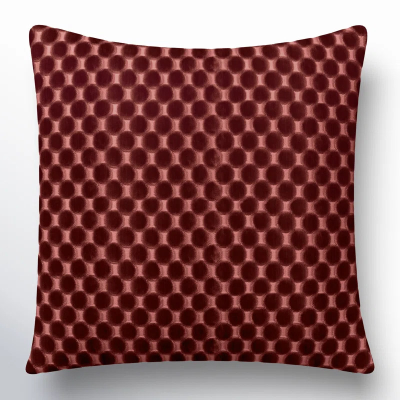 Nirvan Velvet Dot Throw Pillow | Joss & Main