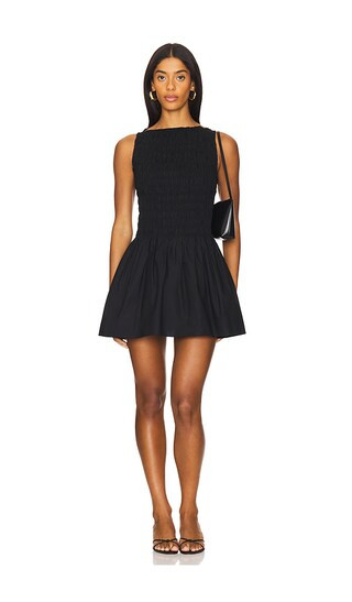 Noa Mini Dress in Black | Revolve Clothing (Global)