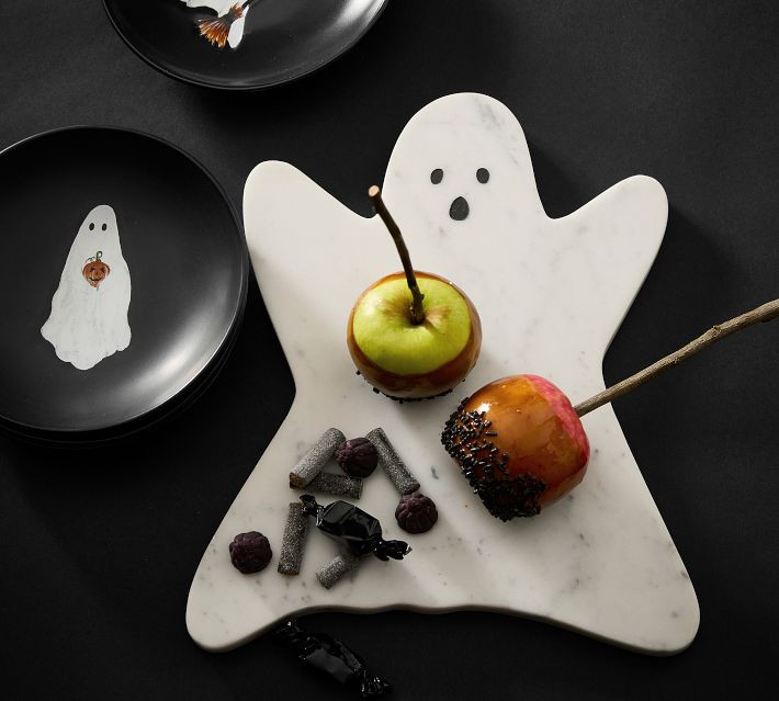 Figural Ghost Marble Cheese Board | Pottery Barn (US)