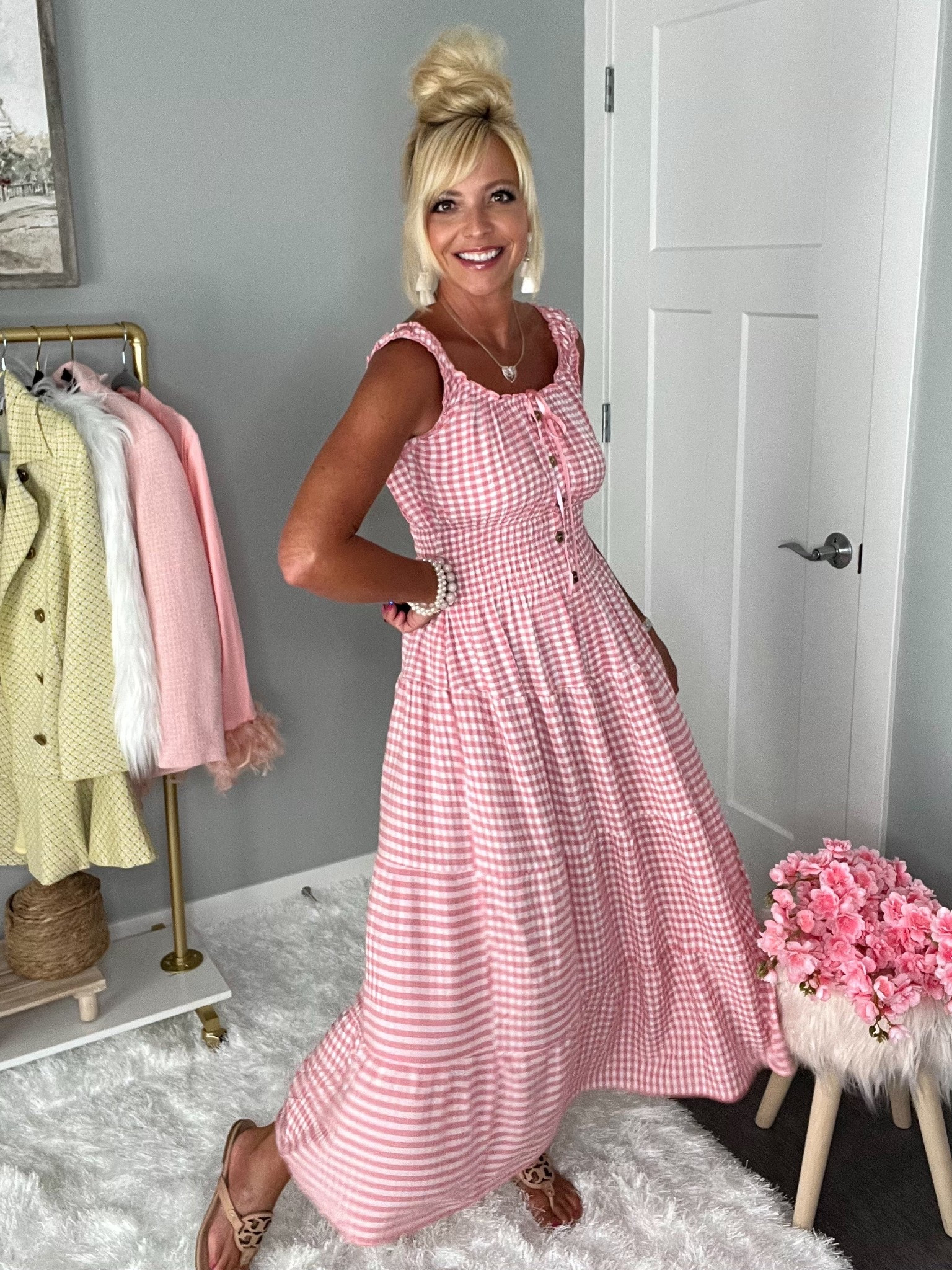 What a great spring dress! Perfect Easter outfit

#LTKStyleTip #LTKFindsUnder50
