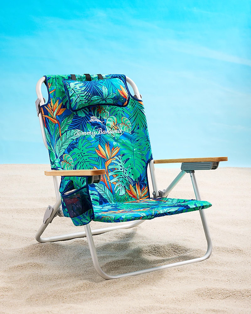 Tommy Bahama Tropical Jungle Deluxe Backpack Beach Chair | Tommy Bahama