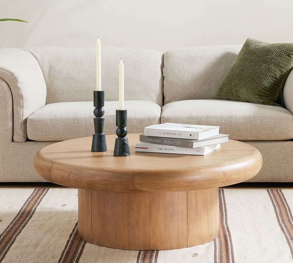 Torrid Round Coffee Table | Pottery Barn (US)