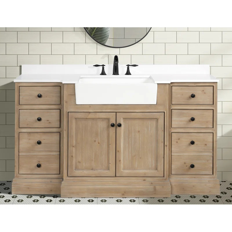 Claire 60" Single Bathroom Vanity Set | Wayfair Professional