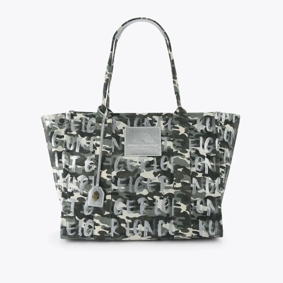 SOUTHBANK LG SHOPPER Camouflage Shopper Bag by Kurt Geiger London | Kurt Geiger US